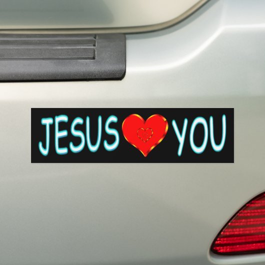 Jesus Lieben Sie Autoaufkleber (Auf Auto)