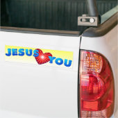 Jesus-Lieben Sie Autoaufkleber (Auf Lkw)