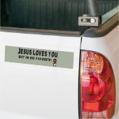 Jesus-Lieben Sie Autoaufkleber (Auf Lkw)