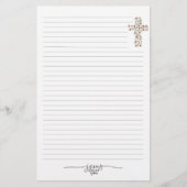 Jesus Lieben Sie Briefpapier (Vorderseite)
