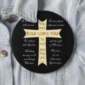 Jesus Lieben Sie Button (Beispiel)