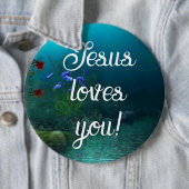 Jesus Lieben Sie Button (Beispiel)