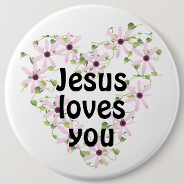 Jesus Lieben Sie Button