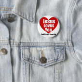 Jesus Lieben Sie Button (Beispiel)