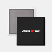 Jesus Lieben Sie - Christlich Religiös Magnet (Vorderseite/Rückseite)