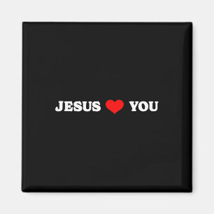 Jesus Lieben Sie - Christlich Religiös Magnet