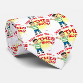 Jesus-Lieben Sie dieser viel christliche Krawatte (Gerollt)