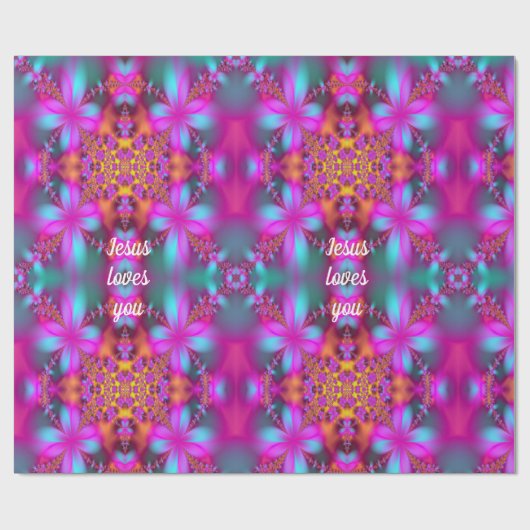 Jesus Lieben Sie Geschenkpapier (Flach)