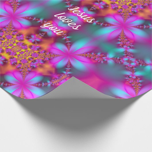 Jesus Lieben Sie Geschenkpapier (Ecke)