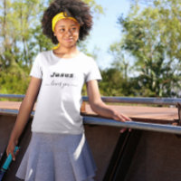 Jesus Lieben Sie Girls T - Shirt