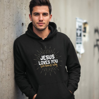 Jesus Lieben Sie - Gott weiß, warum Hoodie