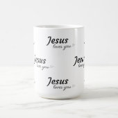Jesus Lieben Sie Kaffee Tasse (Mittel)