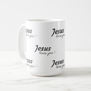 Jesus Lieben Sie Kaffee Tasse