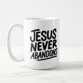 Jesus Lieben Sie 😁 Kaffee Tasse 15oz (Links)