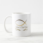 Jesus-Lieben Sie Kaffeetasse (Links)