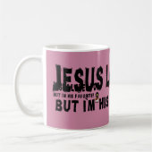 Jesus-Lieben Sie Kaffeetasse (Links)