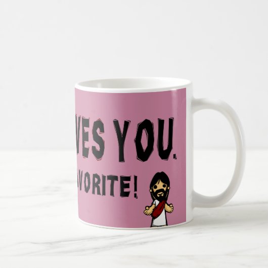 Jesus-Lieben Sie Kaffeetasse (Rechts)