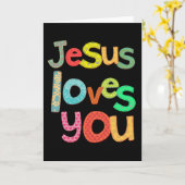 Jesus Lieben Sie Karte (Gelbe Blume)