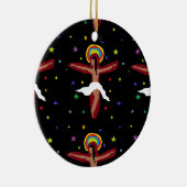 Jesus Lieben Sie Keramik Ornament (Rechts)