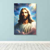 Jesus Lieben Sie Leinwanddruck (Insitu (Holzboden))