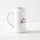 Jesus-Lieben Sie Lieblings Bierglas (Links)