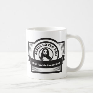 Jesus-Lieben Sie lustig Kaffeetasse