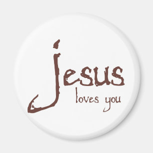 Jesus-Lieben Sie Magnet