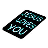 Jesus Lieben Sie Magnet (Linke Seite)