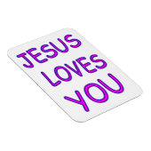 Jesus Lieben Sie Magnet (Rechte Seite)