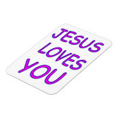 Jesus Lieben Sie Magnet (Linke Seite)