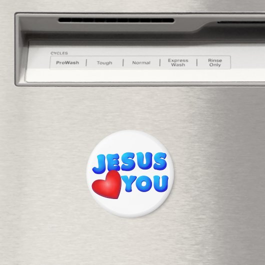 Jesus Lieben Sie Magnet (In Situ (Geschirrspüler))