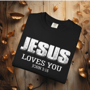Jesus Lieben Sie Motivierend Bibel T-Shirt