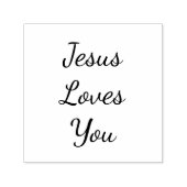 Jesus Lieben Sie Permastempel (Design)
