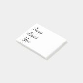 Jesus Lieben Sie Post-it Klebezettel (angewinkelt)