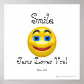 Jesus Lieben Sie Poster (Vorne)