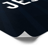 Jesus Lieben Sie | Religiöses Kreuz Poster (Ecke)