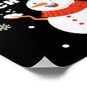 Jesus Lieben Sie Schnee viel Christliche Weihnacht Poster (Ecke)