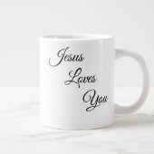 Jesus Lieben Sie Spezialität Kaffee Tasse (Rechts)