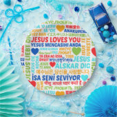 Jesus Lieben Sie Sprachen Pappteller (Party)