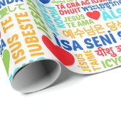 Jesus Lieben Sie Sprachen Umschlagpapier Geschenkpapier (Rolleneckpunkt)