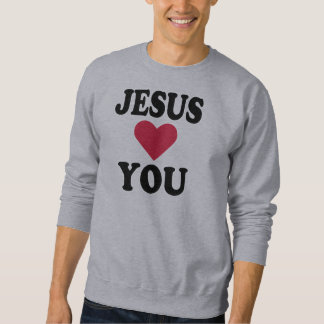 Jesus-Lieben Sie Sweatshirt
