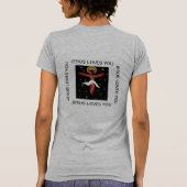 Jesus Lieben Sie T-Shirt (Rückseite)