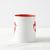 Jesus Lieben Sie Tasse (Zentrum)