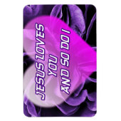 Jesus Lieben Sie und so I_Premium Flexi Magnet (Vertikal)