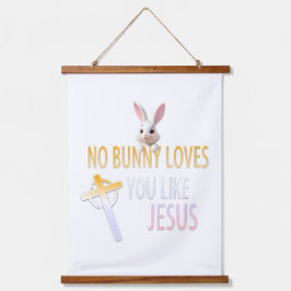 Jesus Lieben Sie Wandteppich Mit Holzrahmen