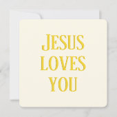 Jesus Lieben Sie | weißlich und gold (Vorderseite)