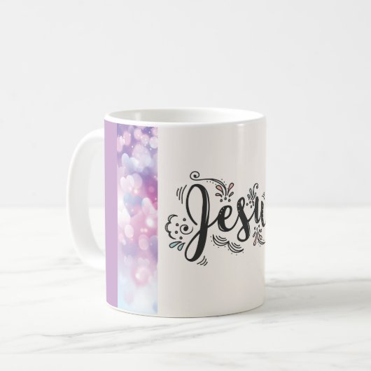 Jesus Lieben Tasse (Vorderseite Links)