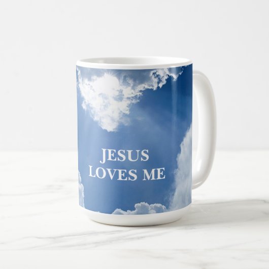 Jesus Lieben Tasse (VorderseiteRechts)