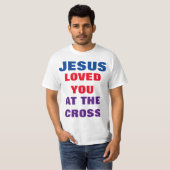 Jesus-Lieben/Teufel hasst T - Shirt (Vorne ganz)