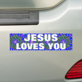 JESUS LIEBEN YOU AUTOAUFKLEBER (Auf Auto)